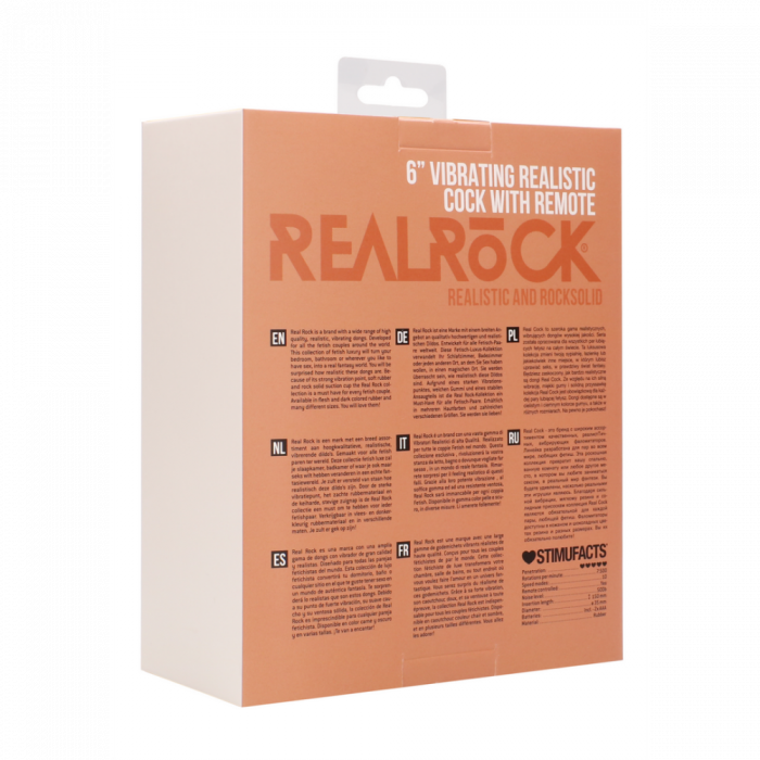 Vibrerende Realistische Cock met Scrotum - 6 / 15 cm - Afbeelding 2