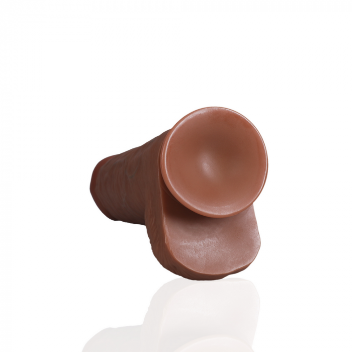 Extra Dikke Recht met Ballen 10 / 25,4 cm - Tan - Afbeelding 4
