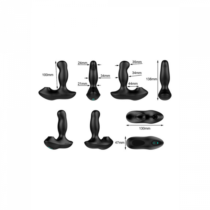 Revo Air - Draaibare Prostaat Massager met Suction en Remote Control - Afbeelding 3