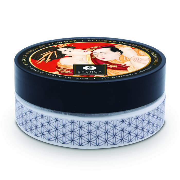 Kissable Body Powder - Sprankelende Aardbeienwijn - 2,65 oz / 75 gr - Afbeelding 5