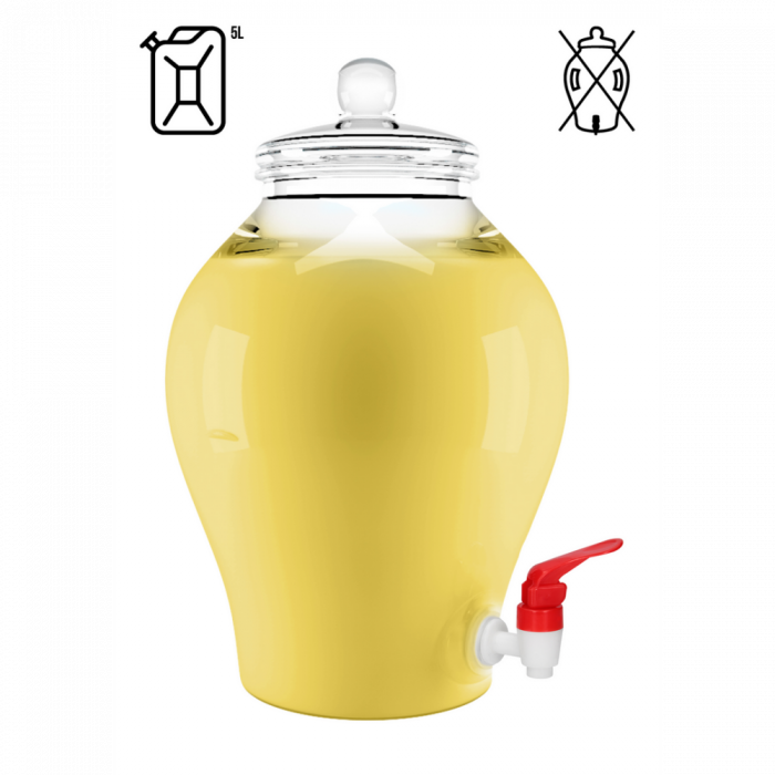 Waterbased Lubricant - Vanilla - 1.3 gal / 5 l - Afbeelding 2