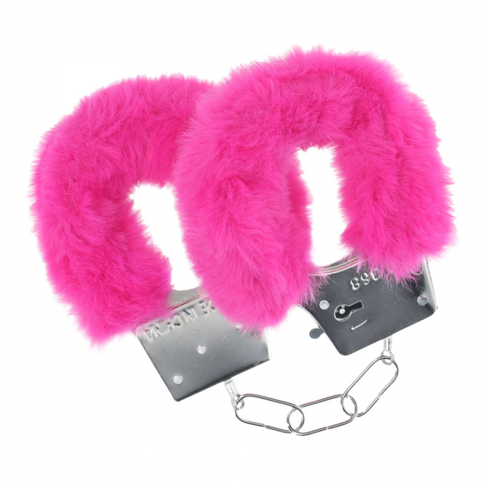 Classic Fluffy Handboeien - Roze - Afbeelding 2