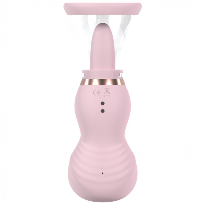 Sensuele - Oplaadbare Vulva en Borst Pomp - Roze - Afbeelding 3
