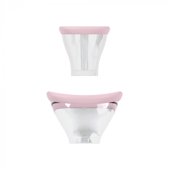 Sensuele - Oplaadbare Vulva en Borst Pomp - Roze - Afbeelding 4