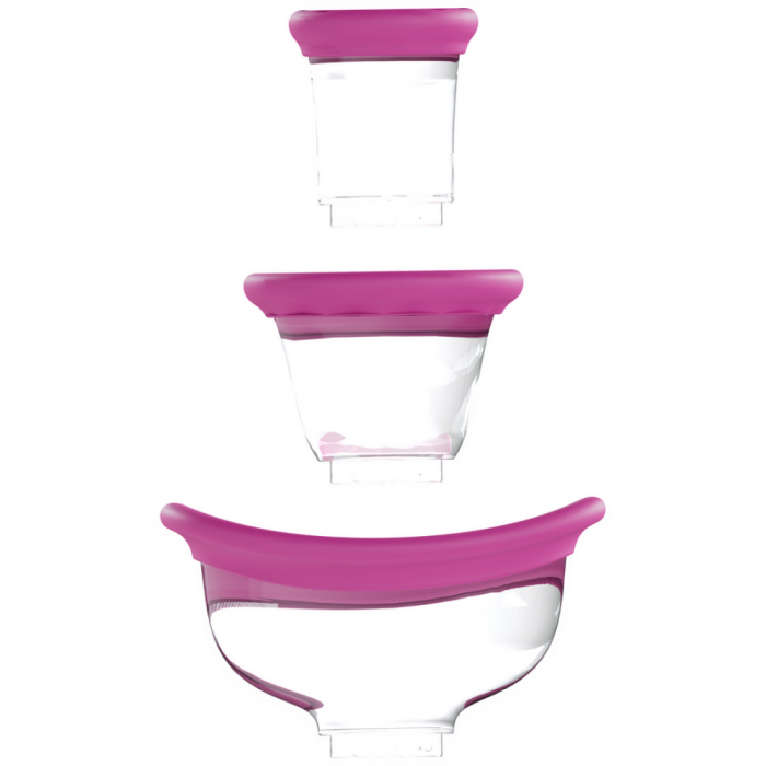 Heerlijke - Oplaadbare Vulva en Borst Pomp - Roze - Afbeelding 4