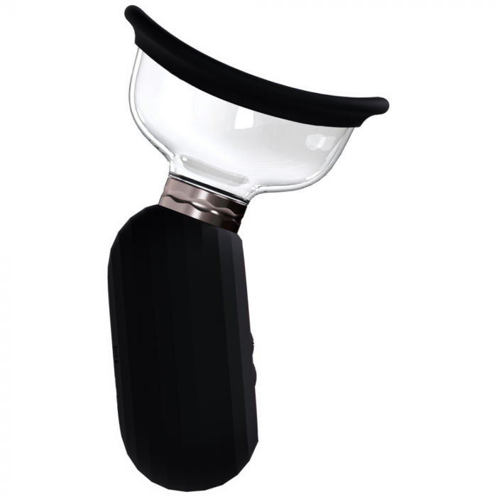 Dazzling - Oplaadbare Vulva en Borst Pomp - Zwart - Afbeelding 2