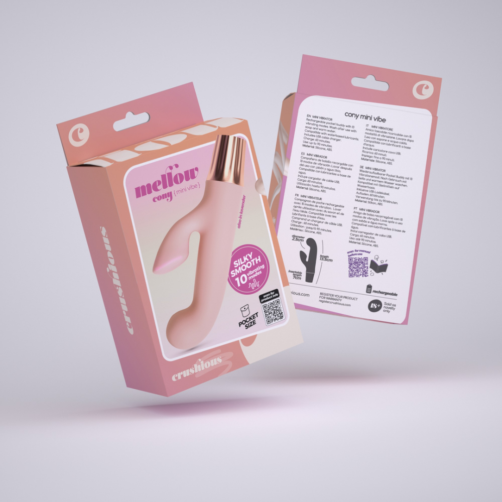 Mellow Cony - Mini Konijn Vibrator - Roze - Afbeelding 2