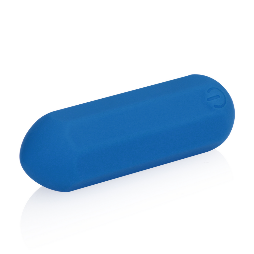 Hexagon Vorm Bullet Vibrator - Jetset Blauw - Afbeelding 5