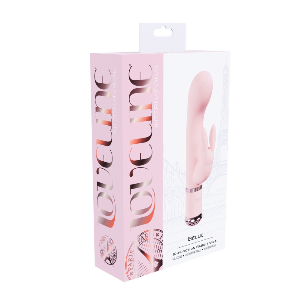 Belle - Konijnen Vibrator - Roze - Afbeelding 2