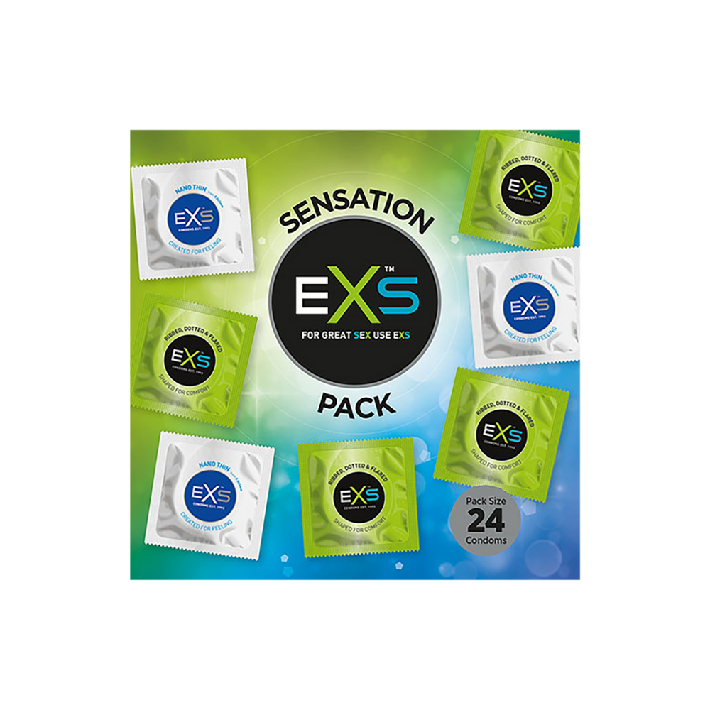 EXS Sensation Pack - Condooms - 24 Stuks - Afbeelding 4