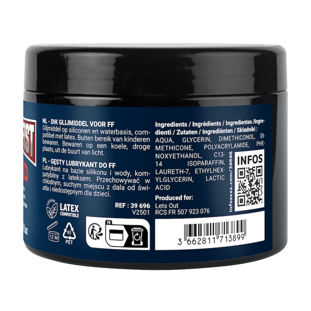 FF Hybrid - Dikke Glijmiddel - 500 ml - Afbeelding 3