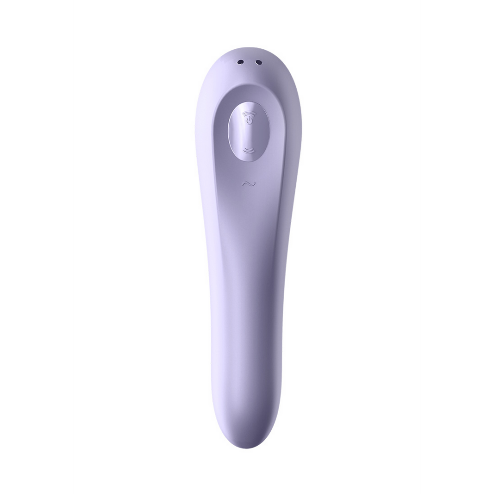 Dual Pleasure - Air Pulse Vibrator - Mauve - Afbeelding 4