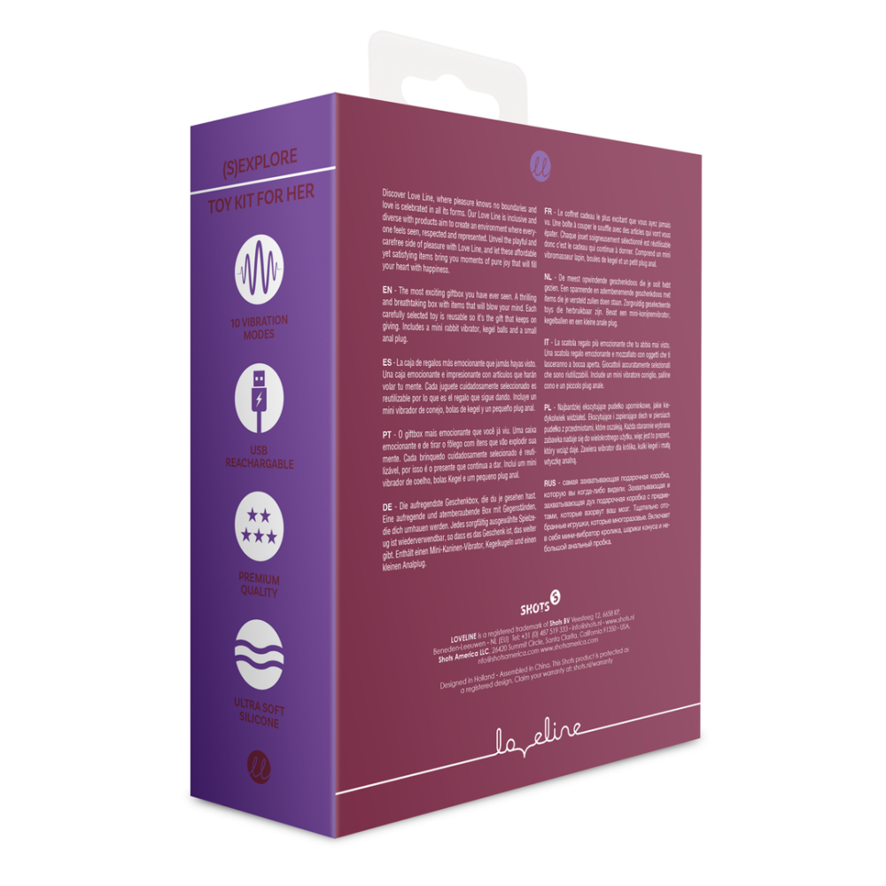 (S)explore - Speelgoedset voor Haar - Donker Kers - Afbeelding 3