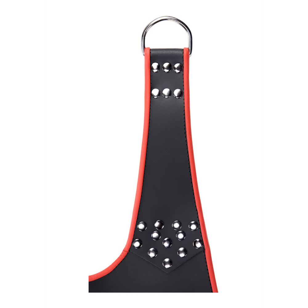 Leren Sling met Rode Bies 5 Punten - Afbeelding 4