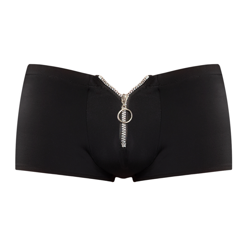 Shorts met Rits - L/XL - Zwart - Afbeelding 4