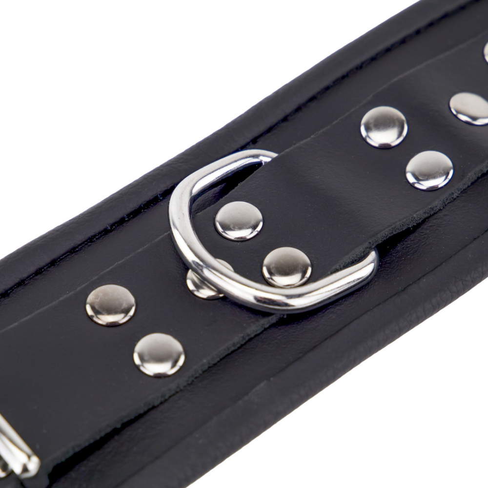 Leren Handboeien - Zwart - Afbeelding 4