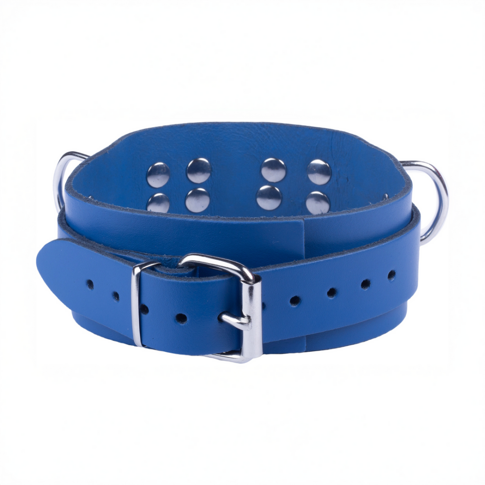 Ultra Leather Halsketting - Blauw - Afbeelding 2
