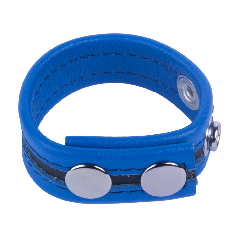 Tippy - Leren Cockring - Blauw - Afbeelding 2