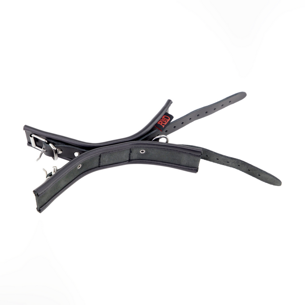 Leren Dubbele Handboeien - Zwart - Afbeelding 3