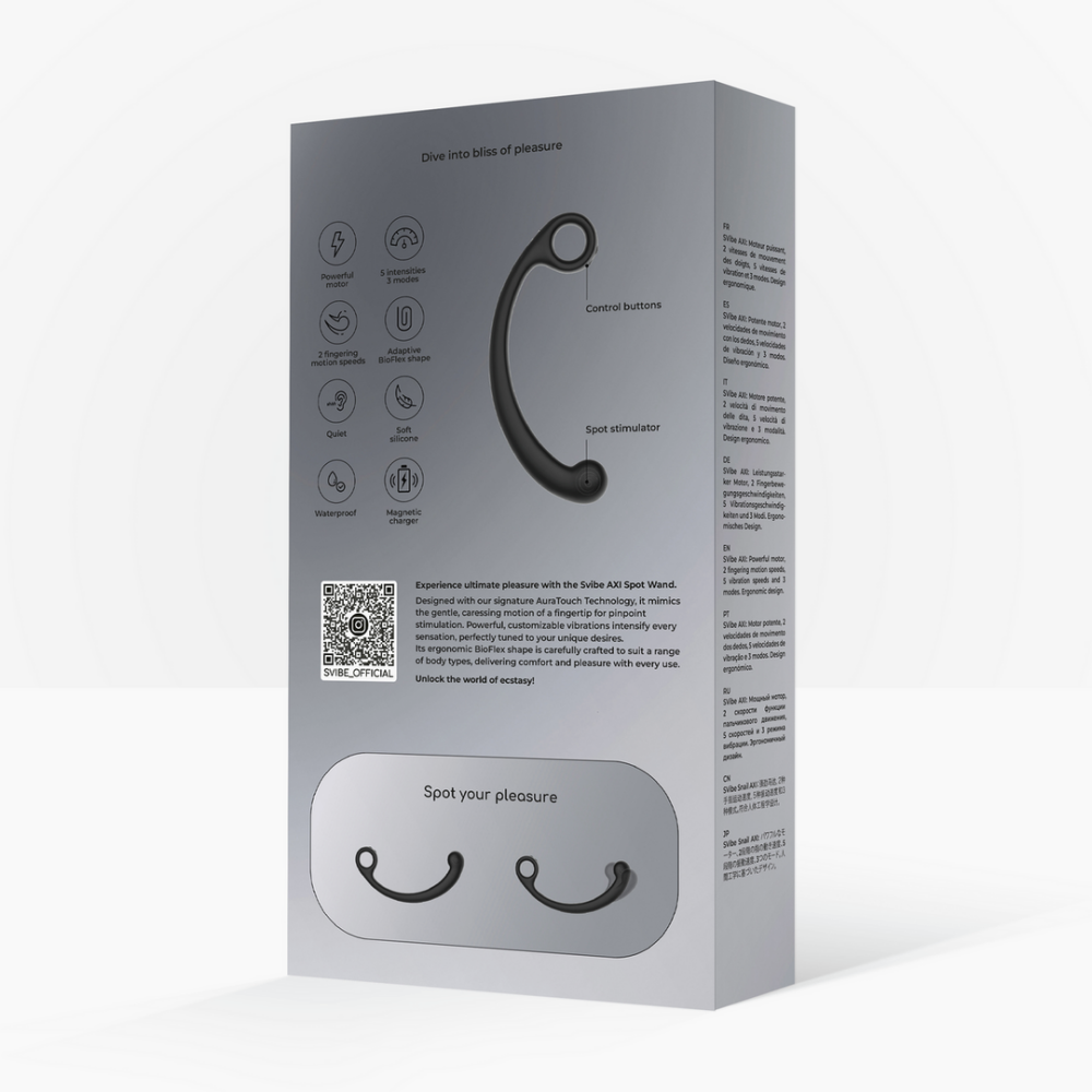 AXI - Spot Wand met Vingerbeweging - Graniet Noir - Afbeelding 3