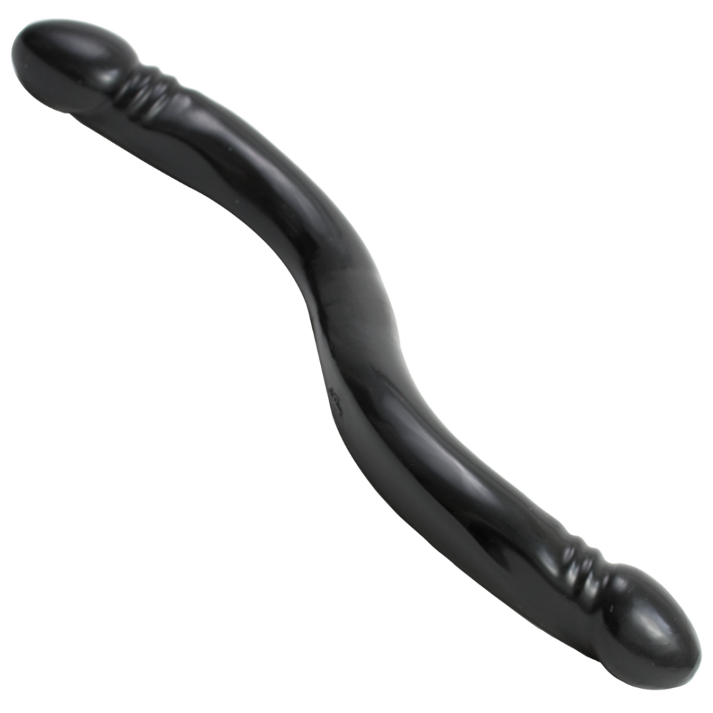 Gladige Dubbele Kop - Dildo met Dubbele Einden - 18 / 45 cm - Afbeelding 4
