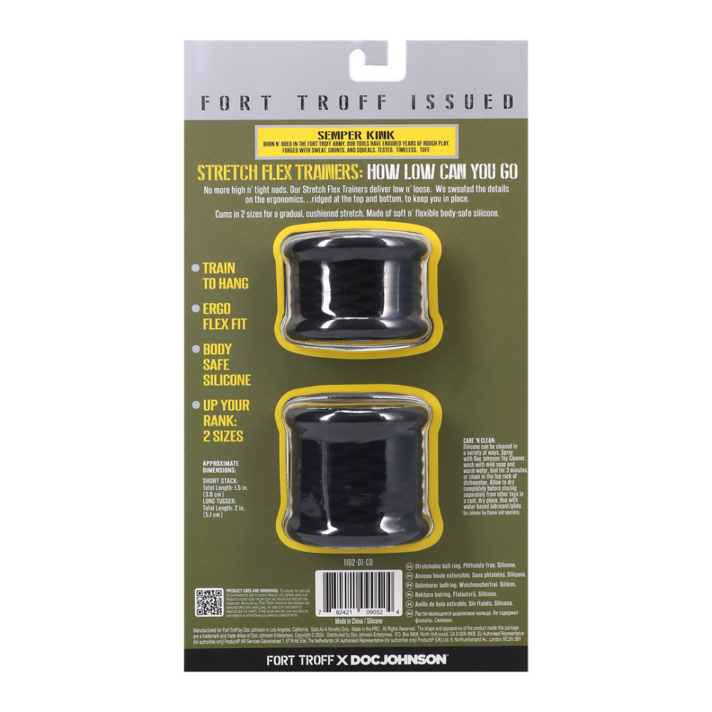 Stretch Flex Trainers - Zwart - Afbeelding 3