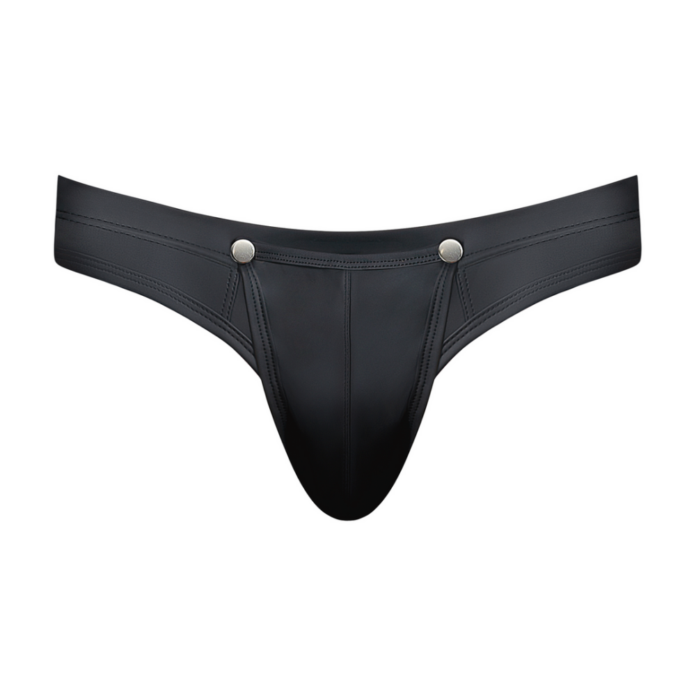 Snap Off Tanga - L/XL - Zwart - Afbeelding 4