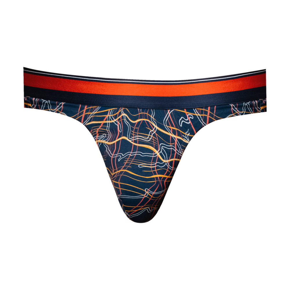 Tanga - S/M - Marine Marmer - Afbeelding 3
