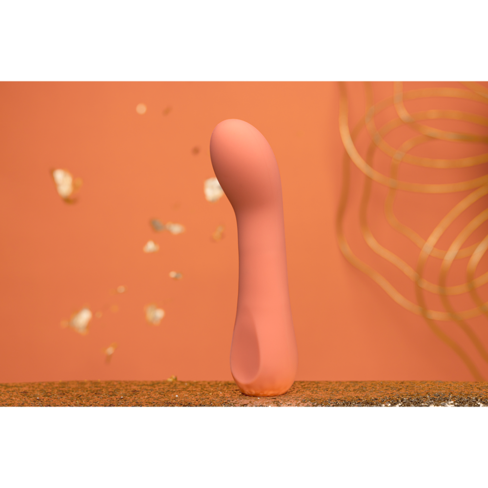 Zen - Oplaadbare Silicone G-Spot Vibe - Koraal - Afbeelding 4