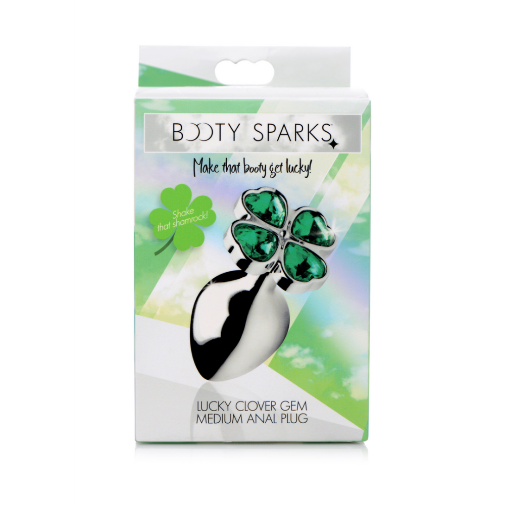 Lucky Clover Gem - Butt Plug - Medium Geluksklaver edelsteen - Butt Plug - Medium - Afbeelding 2