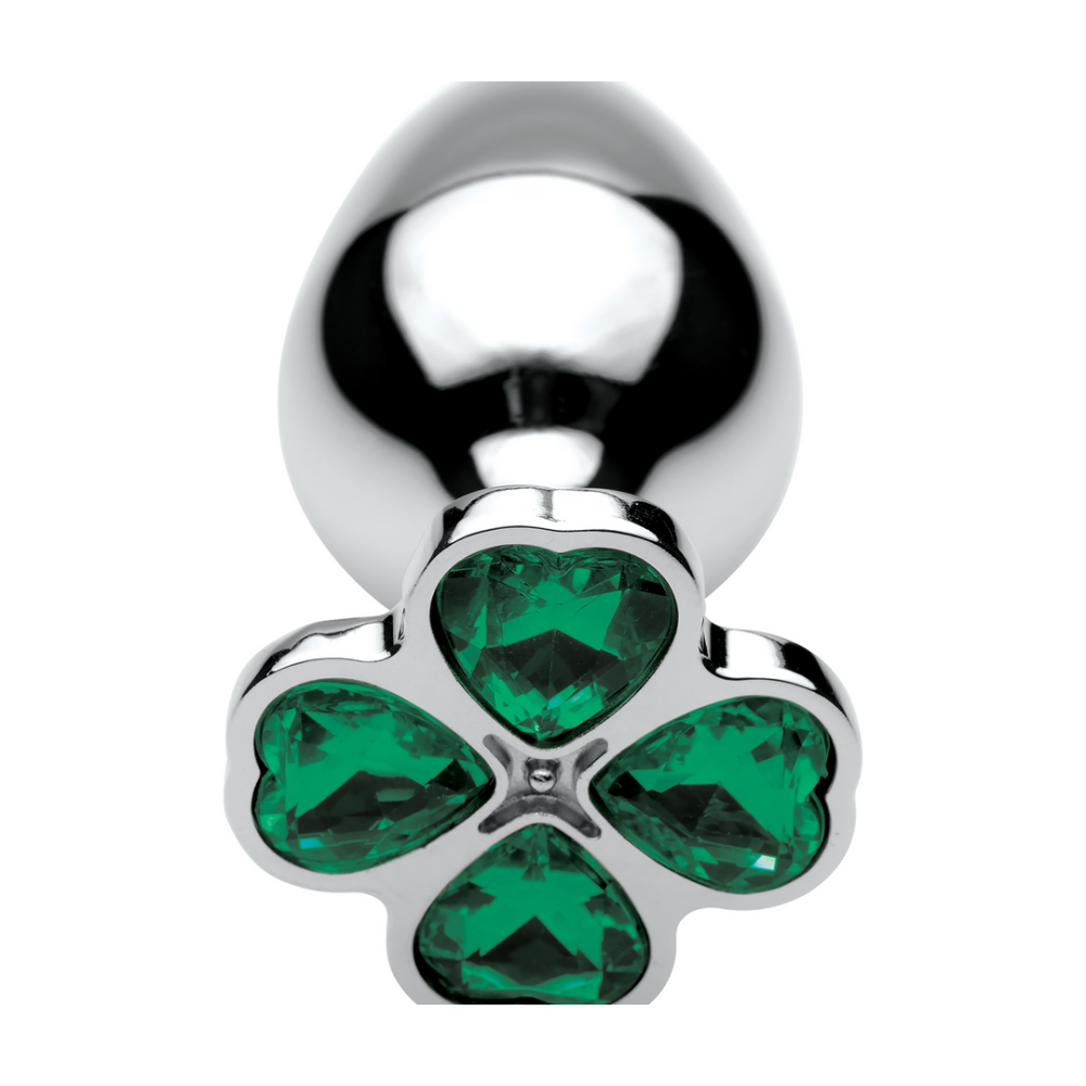 Lucky Clover Gem - Butt Plug - Medium Geluksklaver edelsteen - Butt Plug - Medium - Afbeelding 4