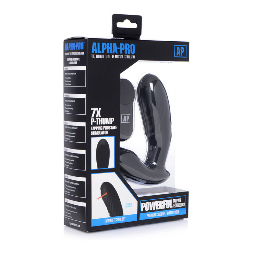 P-Thump - Tapping Prostate Vibrator met Afstandsbediening en 7 Snelheden - Afbeelding 2
