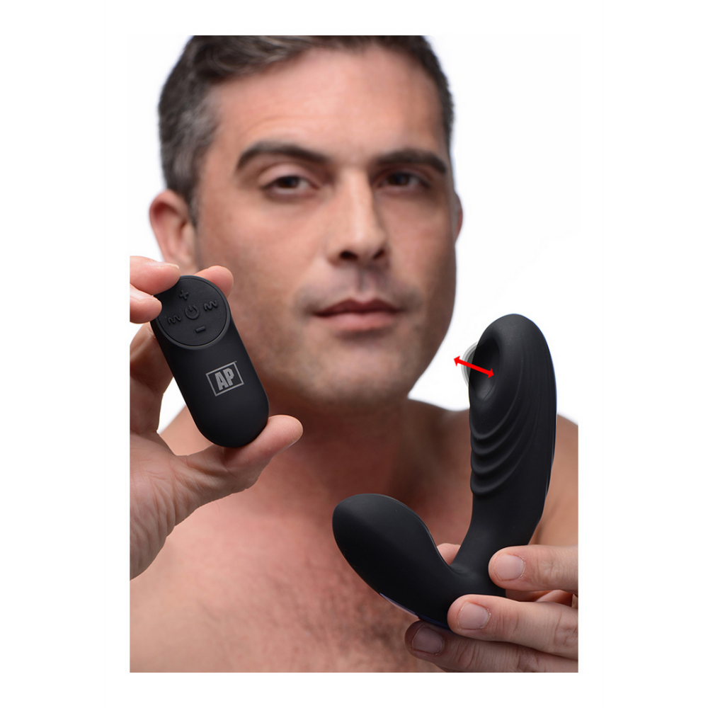 P-Thump - Tapping Prostate Vibrator met Afstandsbediening en 7 Snelheden - Afbeelding 3