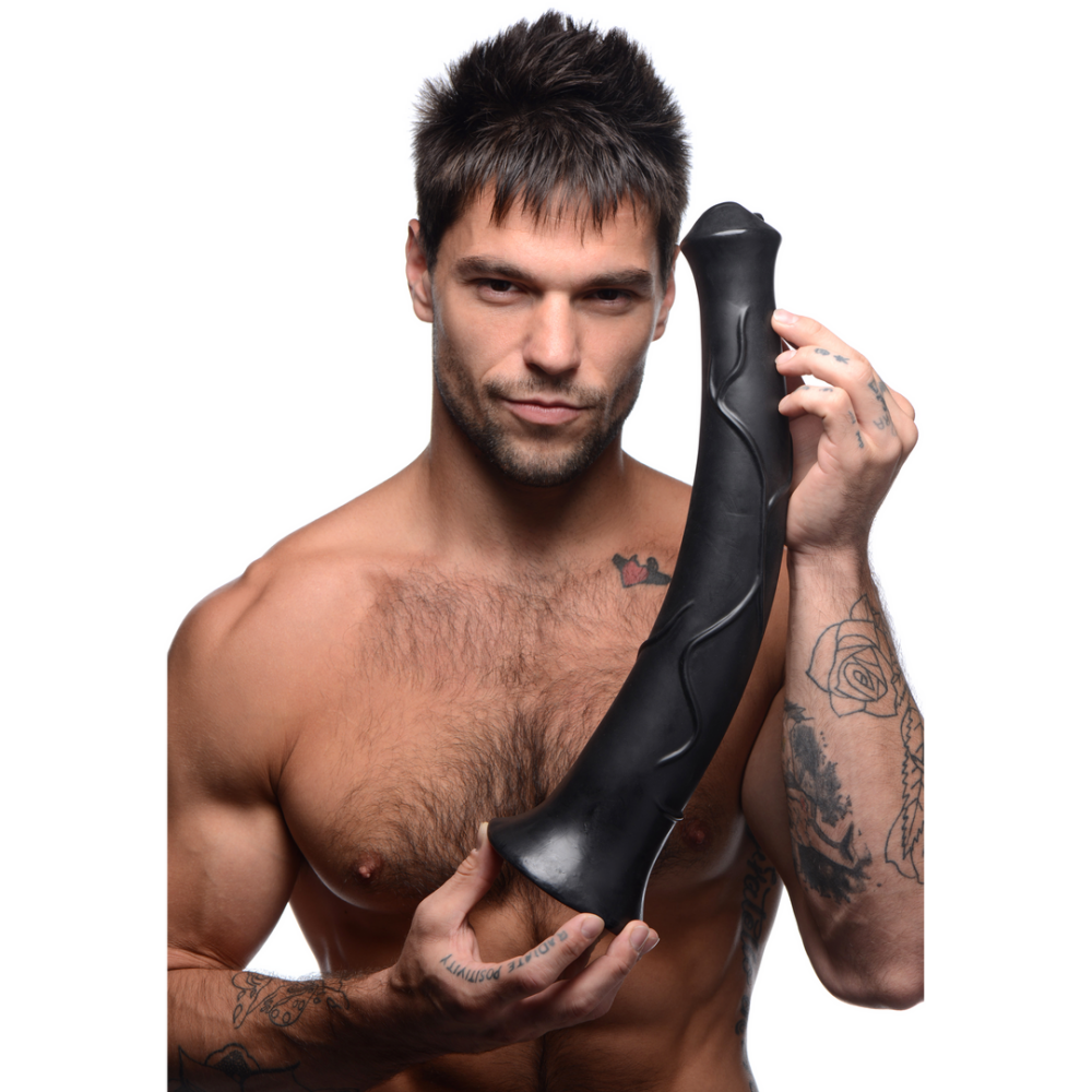 Pony Boy Horse Dildo - 17 inch - Zwart - Afbeelding 4