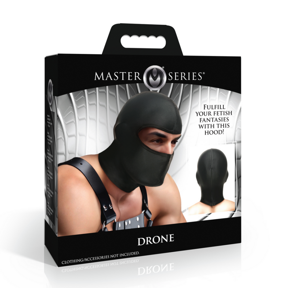 Drone - Kap met Open Ogen - Zwart - Afbeelding 2