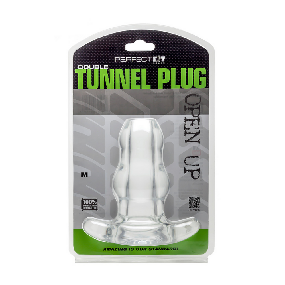 Dubbele Tunnel Plug - Holle Butt Plug - M - Afbeelding 2