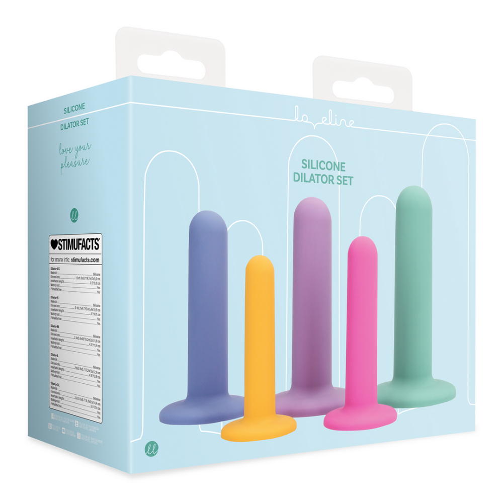 Siliconen Vagina Dilator Set - Multicolor - Afbeelding 2