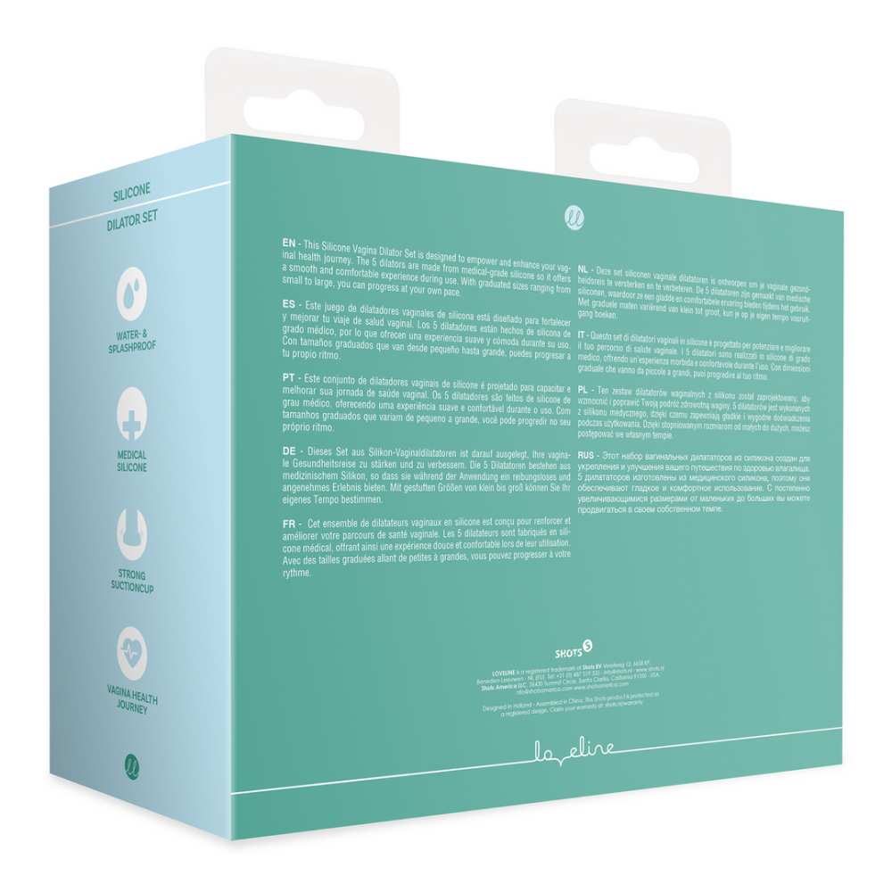 Siliconen Vagina Dilator Set - Multicolor - Afbeelding 3
