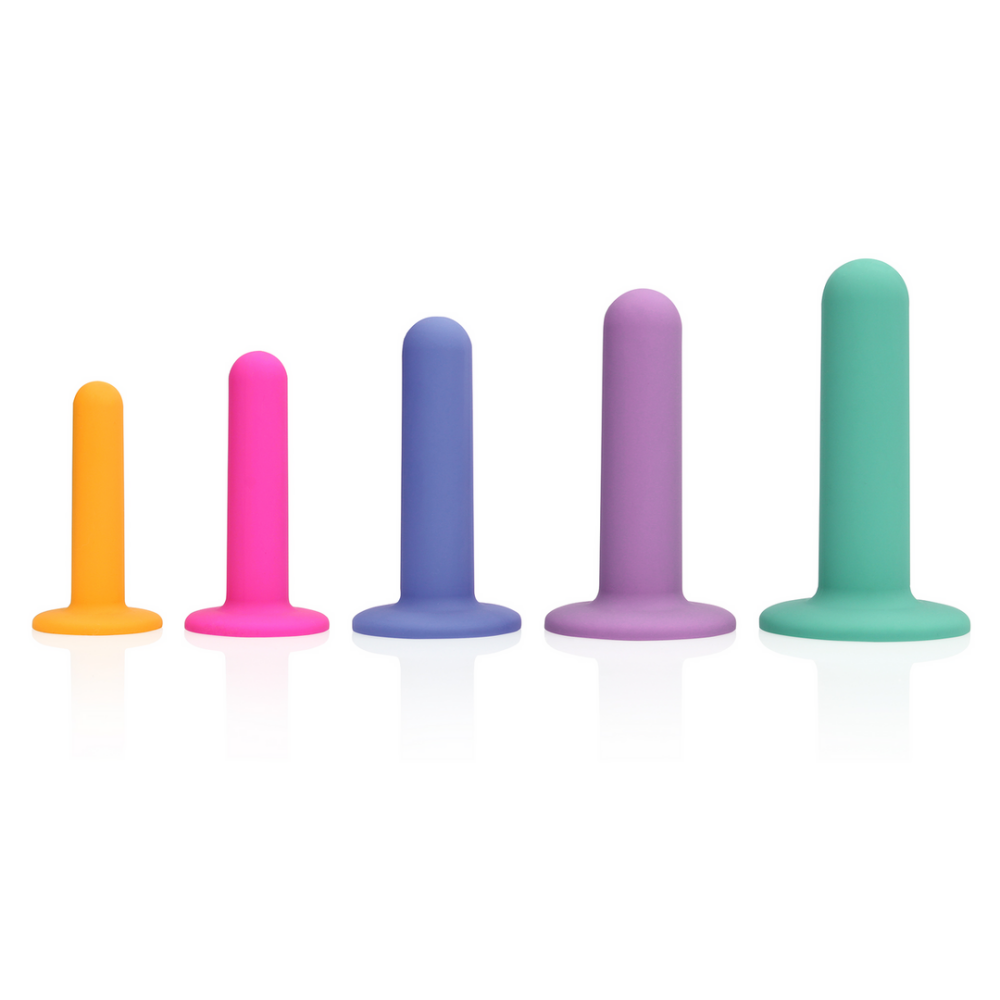 Siliconen Vagina Dilator Set - Multicolor - Afbeelding 4