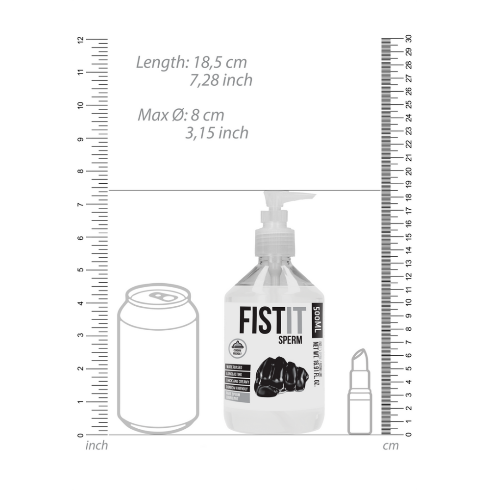 Sperm Glijmiddel - 17 fl oz / 500 ml - Afbeelding 5
