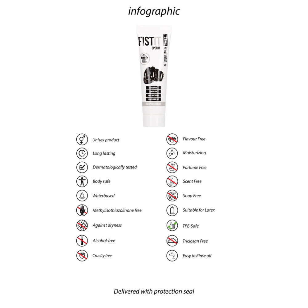 Sperma-achtige Glijmiddel - 0,8 fl oz / 25 ml - Afbeelding 3