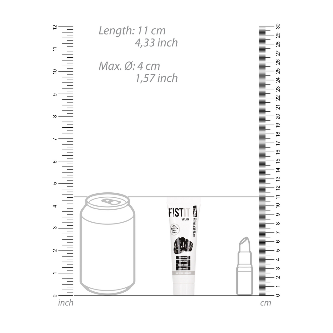 Sperma-achtige Glijmiddel - 0,8 fl oz / 25 ml - Afbeelding 5