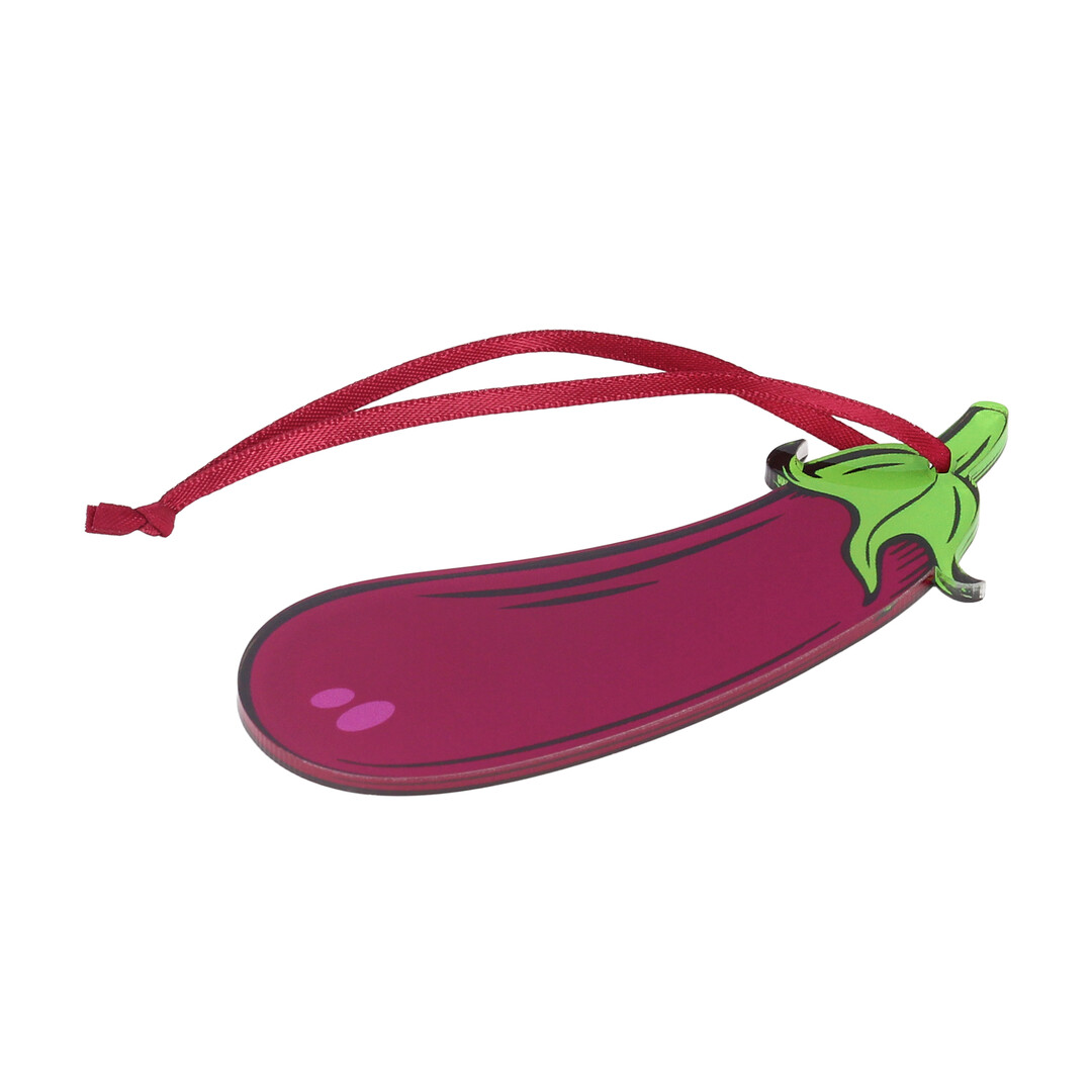 Festive Ornament - Aubergine