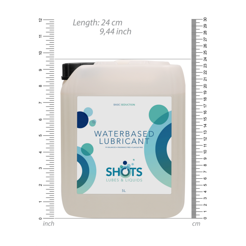 Waterbasis Glijmiddel - 1,3 gal / 5 l - Afbeelding 5