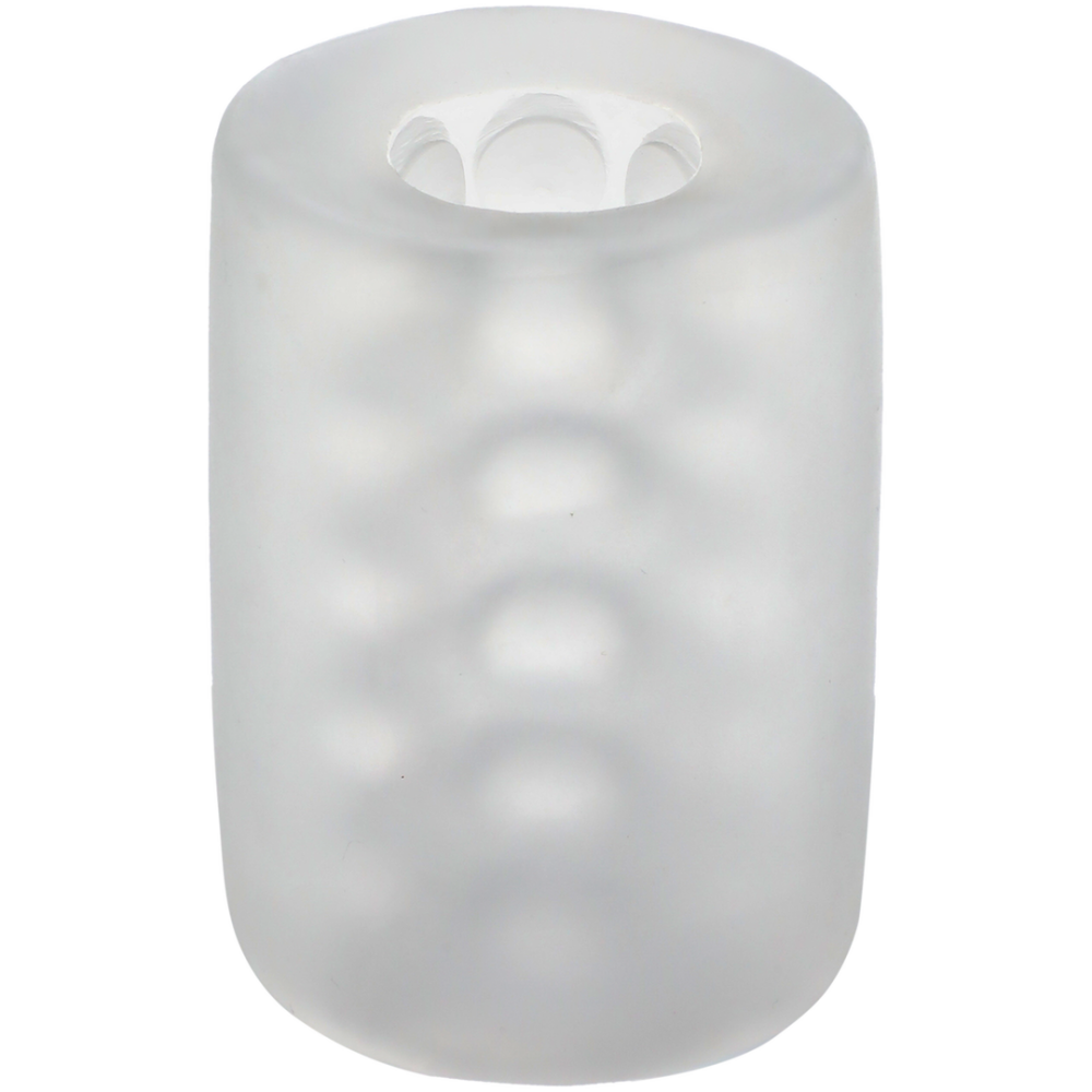 Glow Helping Head - Masturbator Sleeve - Frost / Groen Gloed