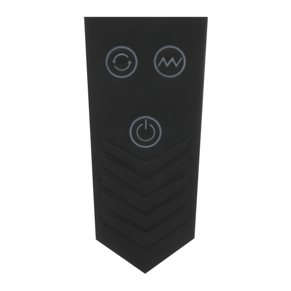 Robo Rimmer X - Vibrerende Plug - Zwart - Afbeelding 5