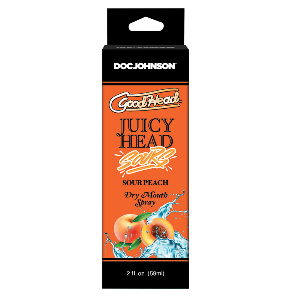Juicy Head - Dry Mouth Spray - Sour Peach - 2 fl oz / 60 ml - Afbeelding 2