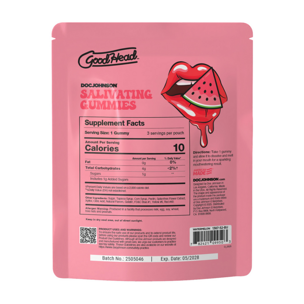 Sappige Gummies - 24 ct display - 12 gr - Watermeloen - Afbeelding 5