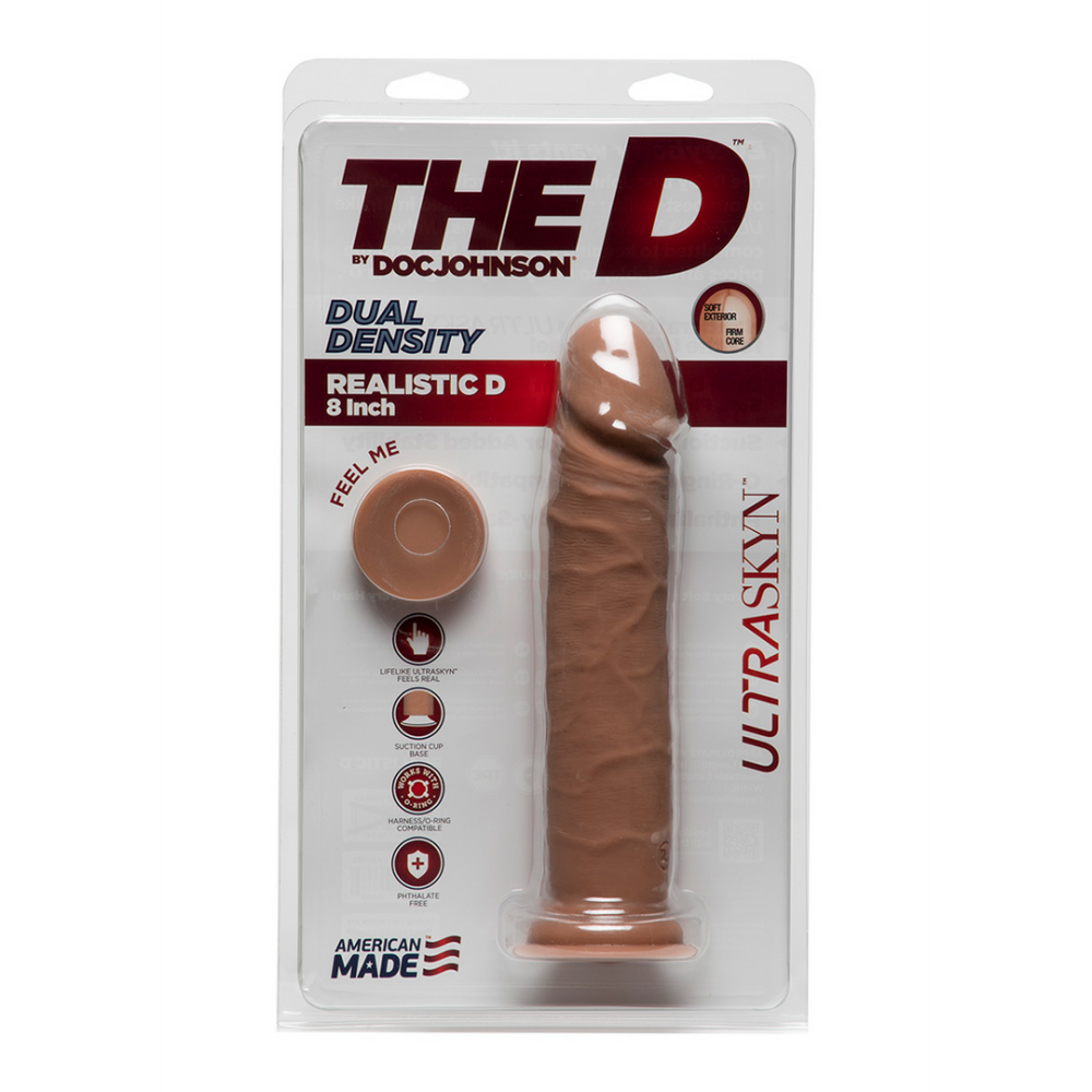 Realistic D - Realistic ULTRASKYN Dildo - 8 / 20 cm - Afbeelding 2