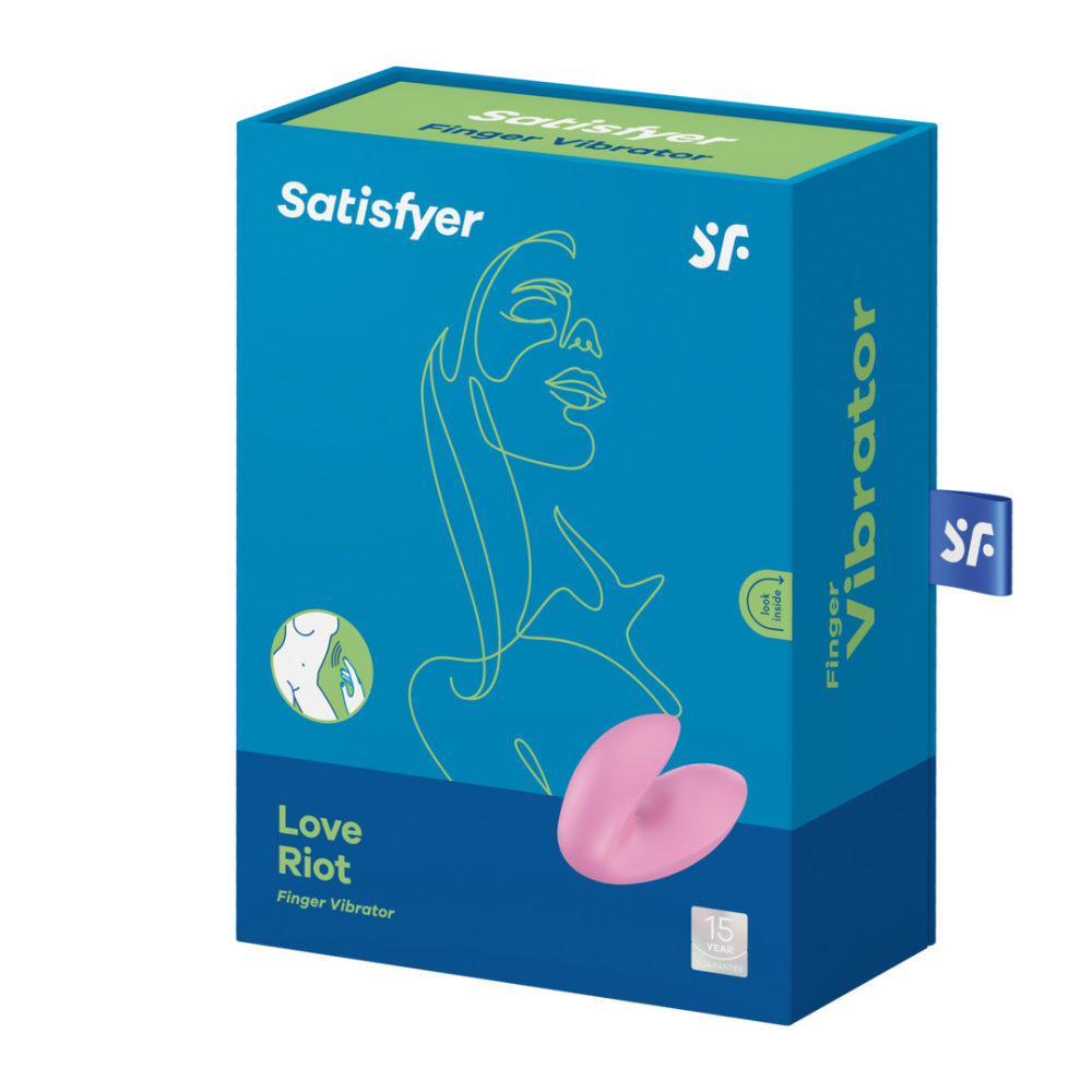 Love Riot - Vinger Vibrator - Roze - Afbeelding 2